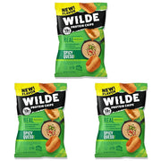 WILDE Buffalo Protein Chips, Thin and Crispy, High Protein, Keto Friendly, Made with Real Ingredients, 2.25oz Bags (Pack of 8)…