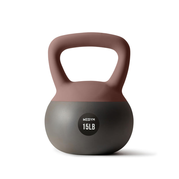 Soft Kettlebells with Cushioned Impact-Resistant Base and Anti-Slip, Wide-Grip Handle for Home Workouts, Weightlifting, and Full Body Strength Training