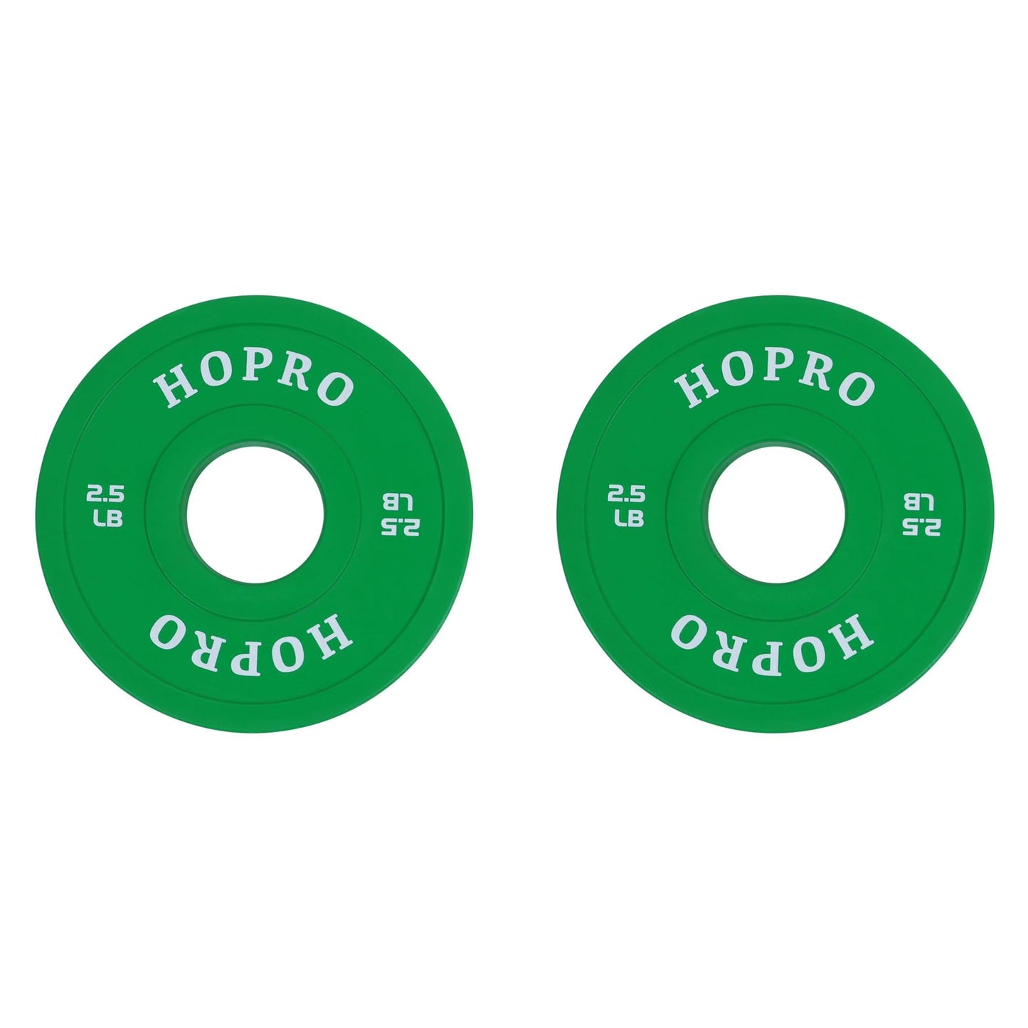 2-Inch Olympic Bumper Plates, Perfect Weight Plates for Weightlifting and Strength Training, Multiple Weights Available
