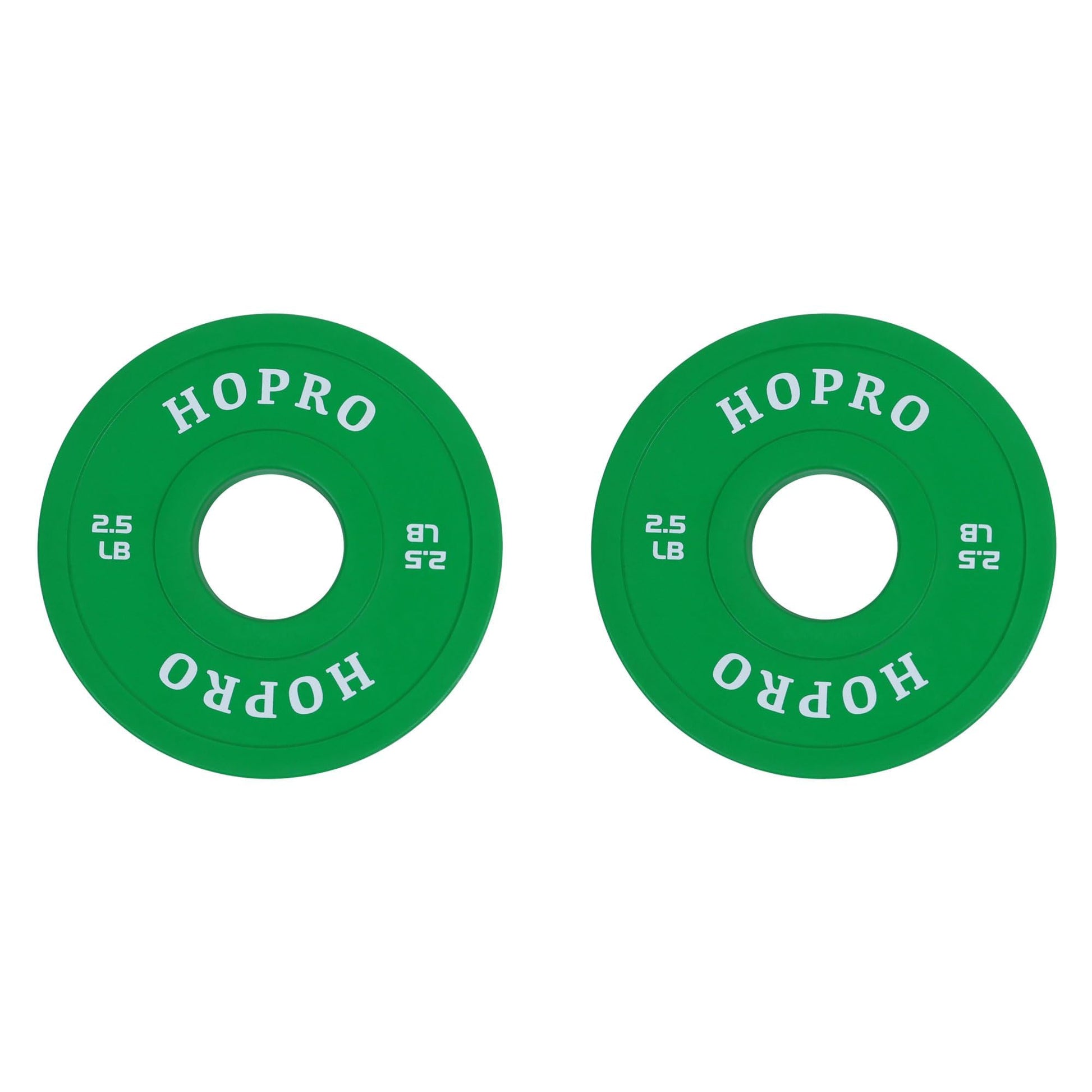2-Inch Olympic Bumper Plates, Perfect Weight Plates for Weightlifting and Strength Training, Multiple Weights Available