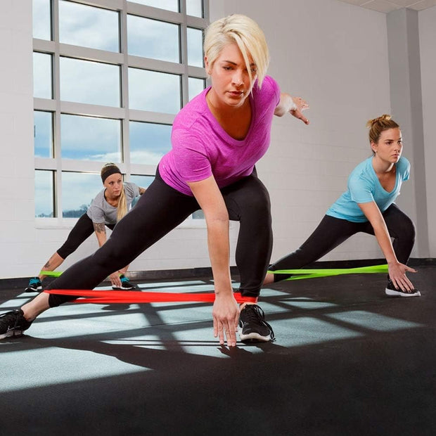 Power Systems Resistance Bands – Commercial Grade Exercise Loop Bands Kit for Working Out, Elastic Bands for Physical Therapy, Strength, Fitness Training at Home or Gym