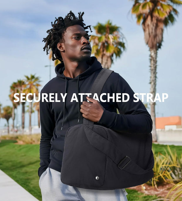 Small Gym Bag for Women with Shoes Compartment, Stylish Duffle Travel Bag for Plane, Lightweight Duffle Bag for Women & Men, Sport Gym Tote Bag with Wet Pocket for Yoga, Pilates, Swimming