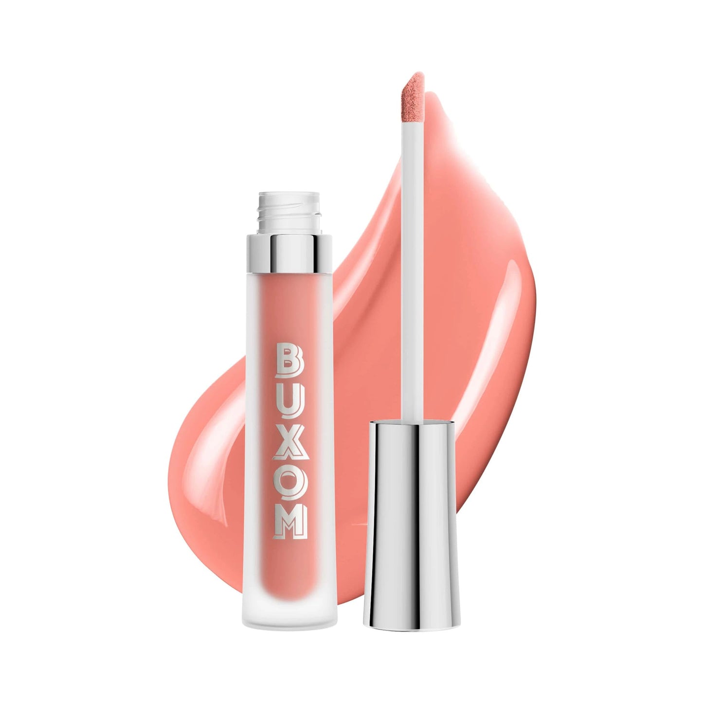 BUXOM Full-On Plumping Lip Cream, Hydrating Lip Plumper Gloss with Peptides & Hyaluronic Acid, High-Shine Tinted Formula for Fuller, Softer Lips, Cruelty-Free