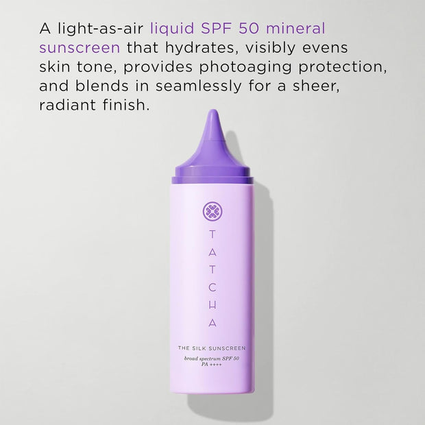 Tatcha The Pure Pores Set, Matcha Cleanse, Water Cream & Silk Sunscreen with Clarifying Japanese Ingredients for Smooth, Luminous, Protected Skin ($176 Value)