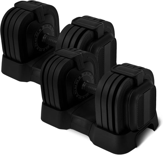 Amazon Basics 55 Pound Adjustable Dumbbell