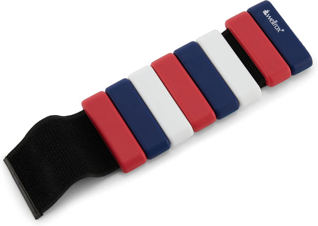 Weighted Bangles – Adjustable Ankle and Wrist Weights for Women & Men – Set of Ankle Weights 2 lbs (1 lb Each Wrist Weight) | Weighted Arm Bands for Pilates, Yoga, Running & Walking