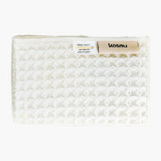 Luxury Japanese Cotton Waffle Bath Towel | Plush, Absorbent, and Quick Dry (Coral Orange, Hand Towel, 32" x 16")