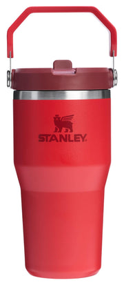 Stanley IceFlow 2.0 Flip Straw Tumbler with Handle 30 oz | Twist On Lid and Flip Up Straw | Leakproof Water Bottle | Insulated Stainless Steel | BPA-Free | Prickly Pear