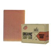 Ness Mens Soap Bar - Smoked OUD Scent - Natural Soap For Men - Mens Bar Soap With Organic Ingredients & Essential Oils - Moisturizing Bar Soap - Handmade In The USA, Cruelty Free, Vegan - 3 Pack