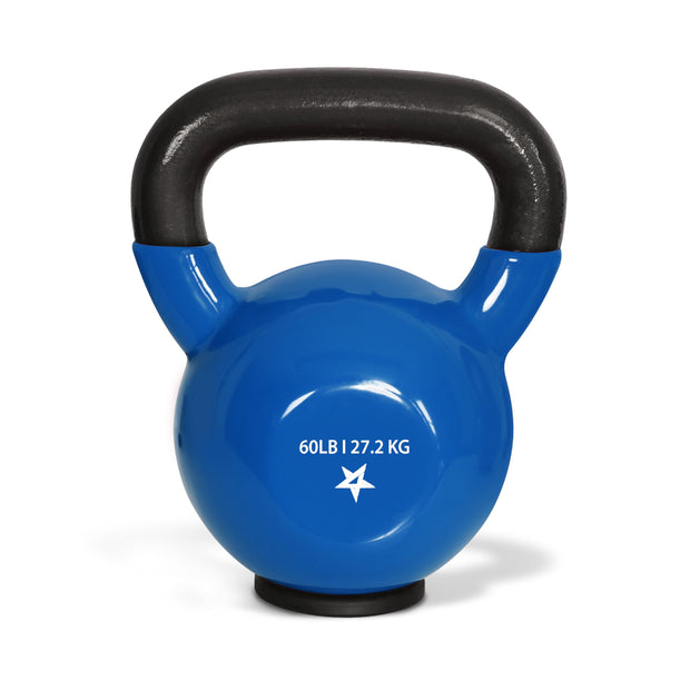 Yes4All Kettlebells Rubber Base, Kettlebell Set for Women, Strength Training Kettlebells Weights (10-65 lbs)