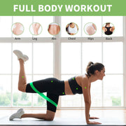 100 PCS Bulk Resistance Bands, Loop Exercise Bands Set for Gym Members Sports Class Students Gift, 5 Pieces Each Set with Storage Bag, Fitness Bands for Outdoor Home Gym Yoga Pilates