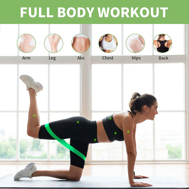 100 PCS Bulk Resistance Bands, Loop Exercise Bands Set for Gym Members Sports Class Students Gift, 5 Pieces Each Set with Storage Bag, Fitness Bands for Outdoor Home Gym Yoga Pilates