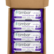 timbar Protein Bars 4 Pack | 12g Plant Based Protein & 9g Fiber Plant Based- Energy & Nut Bars | Gluten Free, Non-GMO, Dairy Free, Healthy On-the-Go Snack & Meal Replacement (4 Packs, Sampler Pack)