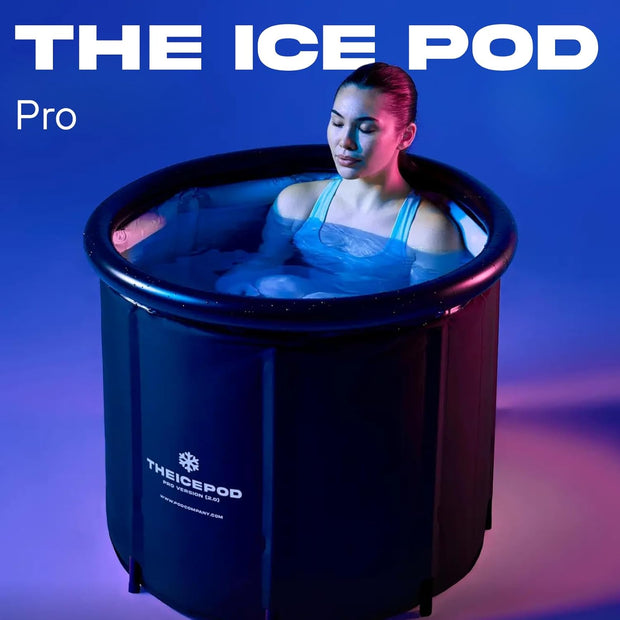 The Ice Pod – Portable Ice Bath for Recovery & Wellness – Collapsible Design with Thermal Lid – For Athletes & Everyday Cold Plungers - The Pod Company