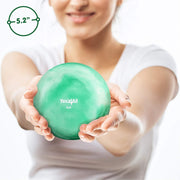 Yes4All Weighted Toning Balls for Exercise, Soft Medicine Balls for Exercise, Pilates, Yoga, Balance, Flexibility, 2-10lbs