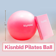 Small Exercise Ball, 9 Inch Mini Pilates Ball, Anti Burst and Slip Resistant Mini Yoga Ball for Stability, Fitness, Physical Therapy, Stretching & Core Strength Workout at Home Gym & Office