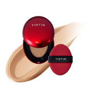 TIRTIR Mask Fit Red Cushion Foundation | Full coverage, Weightless, Skin fit, Satin Glow Finish, Korean Makeup, beauty, Tattoo cover up, Buildable (#29N Natural Beige, 0.63 Fl Oz)