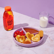 Nate's 100% Pure, Raw & Unfiltered Honey - Award-Winning Taste, 16oz.Squeeze Bottle (6-Pack)