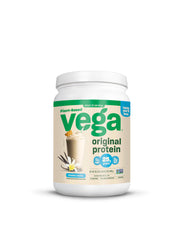 Vega Original Essential Protein - 25g Plant-Based Protein, Creamy Chocolate, 20 Servings, Vegan Non-GMO Drink Mix, Smoothie & Shake Ready, Gluten Free, Dairy Free, 32.5oz (Packaging May Vary)