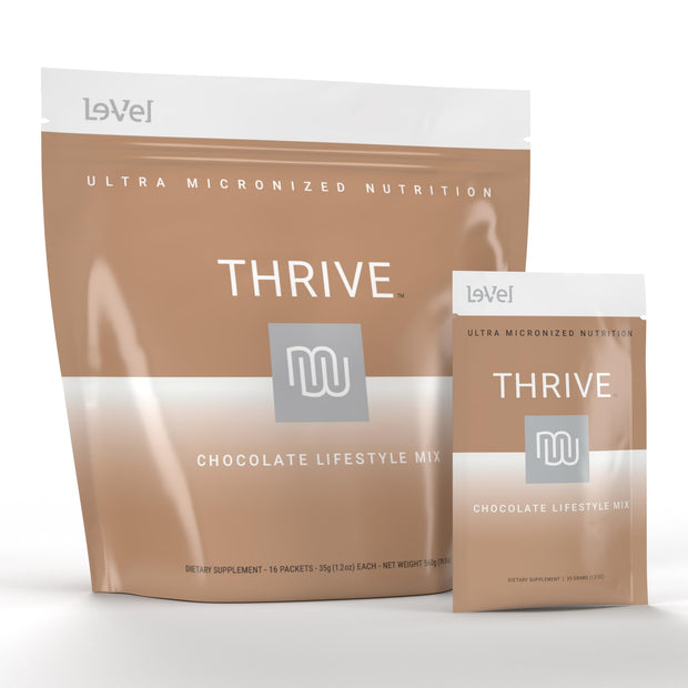 Thrive Protein Shake | 16 Packets (35g Each) | Gluten-Free, Pea Protein, Probiotics, Fiber & Digestive Enzymes | Supports Lean Muscle (16 Packets (Single Servings), Strawberry)