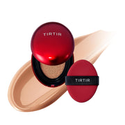 TIRTIR Mask Fit Red Cushion Foundation | Full coverage, Weightless, Skin fit, Satin Glow Finish, Korean Makeup, beauty, Tattoo cover up, Buildable (#29N Natural Beige, 0.63 Fl Oz)