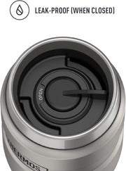 THERMOS Stainless King Vacuum-Insulated Travel Tumbler, 16 Ounce, Matte Steel
