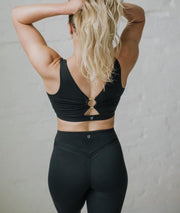 Women's Yoga Pants 7/8 High Waisted Workout Yoga Leggings for Women Butt Lifting Tummy Control Booty Tights