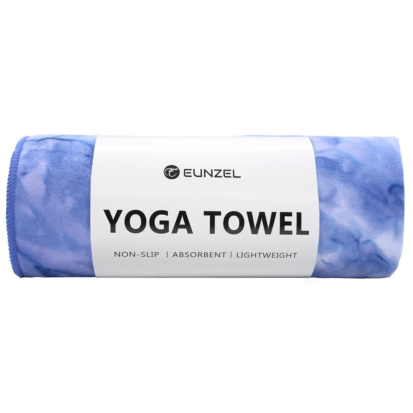 Eunzel Hot Yoga Towel Non-Slip Yoga Mat Towel Ultra-Absorbent Microfiber Towel for Hot Yoga, Pilates，Bikram and Workout 26.5"x 72"