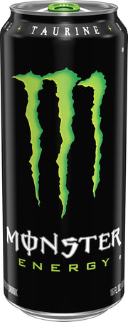 Monster Energy Drink, Green, Original, 16 Ounce (Pack of 15)