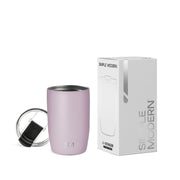 Simple Modern Travel Coffee Mug Tumbler with Flip Lid | Reusable Insulated Stainless Steel Cold Brew Iced Coffee Cup Thermos | Gifts for Women Men Him Her | Voyager Collection | 12oz | Almond Birch