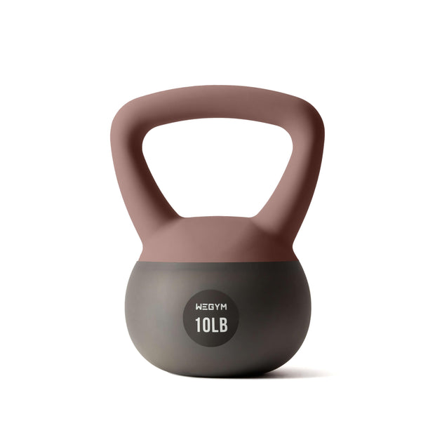 Soft Kettlebells with Cushioned Impact-Resistant Base and Anti-Slip, Wide-Grip Handle for Home Workouts, Weightlifting, and Full Body Strength Training
