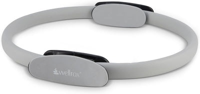 Pilates Ring and Carrying Bag- Lightweight Magic Circle Yoga Ring- Core, Thigh and Arm Exerciser for Yoga, Pilates, Strength Training (15 inches)