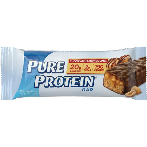 Pure Protein Galactic Brownie Bars - 12 Count Box | 20g High Protein, Gluten-Free, On-the-Go Snack | Ideal Pre & Post-Workout Fuel | Low Sugar, Great Taste!