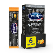 Pedialyte AdvancedCare Plus Electrolyte Powder, Has 33% More Electrolytes and PreActiv Prebiotics, Berry Frost, 18 Powder Packets