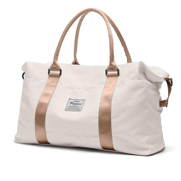 Travel Duffel Bag,Sports Tote Gym Bag,Shoulder Weekender Overnight Bag for Women