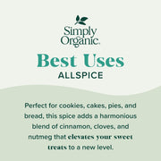 Simply Organic Allspice, Organic, 2.57 Ounce