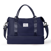 Travel Duffel Bag,Sports Tote Gym Bag,Shoulder Weekender Overnight Bag for Women