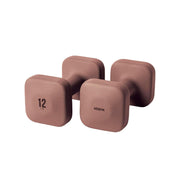 SafeGrip Dumbbells, Anti-Slip, Anti-Roll, Thick Handles, Free Weights, Square Dumbbells for Secure Workouts at Home, Weightlifting, and Personal Training
