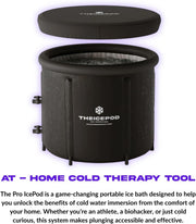 The Ice Pod Pro – Premium Cold Plunge Tub for Daily Recovery – Extra-Insulated Design with Thermal Lid – Built for Comfort, Performance & Durability - The Pod Company