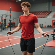 Jump Rope, Adjustable Jump Ropes for Fitness for Women Men and Kids Tangle-Free Rapid Speed Jumping Rope Cable with Ball Bearings Exercise&Slim Body at Home School Gym