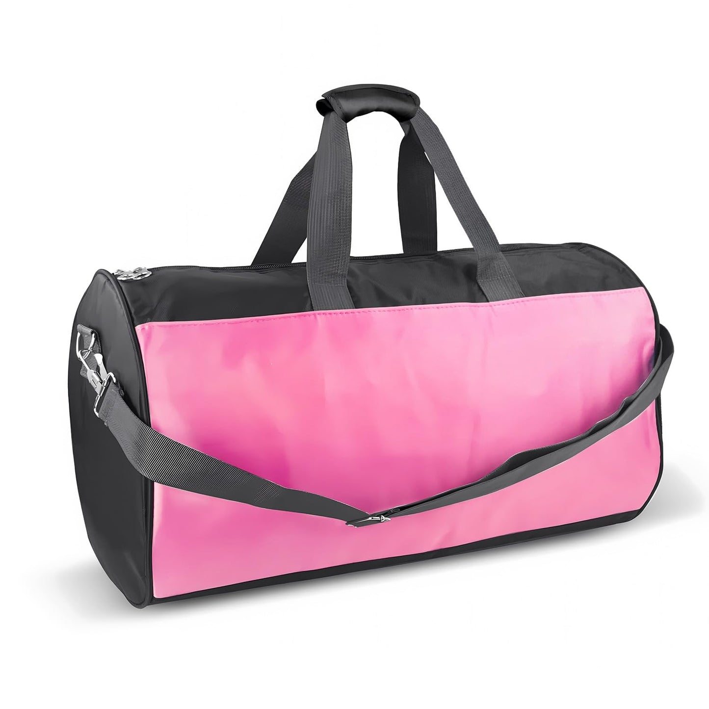 C&F BOGMOST Small Travel Duffel Bag Foldable Waterproof Gym Bag for Gym Beach Swim Bag Men Women Duffle Bag Lightweight Oxford Cloth Sports Bag -Black