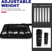 Wrist Arm Weights, Adjustable Wrist Weights, Removable Wrist Ankle Weights for Men Women, for Fitness, Walking, Jogging, Workout, Running, 1Pair 2 Pack