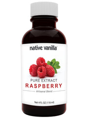 Native Vanilla - Pure Cherry Extract - 4 Fl Oz - Perfect for Cooking, Baking, and Dessert Crafting
