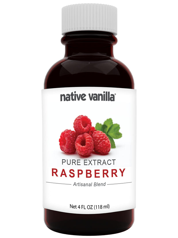 Native Vanilla - Pure Cherry Extract - 4 Fl Oz - Perfect for Cooking, Baking, and Dessert Crafting