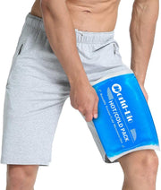 Soft Ice Packs Reusable Gel Pack 2, Hot and Cold Gel Ice Packs for Injuries, Headaches, Joint Pain Relief, Comfort Ice Pack Flexible Therapy on Neck, Ankle, Knee, Leg, Shoulder, Elbow, Wrist, Feet