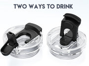 Meoky 24 oz Travel Coffee Mug with Leak-proof Lid, Stainless Steel Insulated Coffee Tumbler, Keeps Hot for 8 Hours or Cold for 24 Hours, Fits in Car Cup Holder (Night)