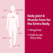 Penetrex Joint & Muscle Therapy - Soothing Muscle Rub for Back, Neck, Hands, Feet - Premium Whole Body Rub with Arnica, Vitamin B6 MSM & Boswellia - Non-Greasy 2oz Cream