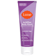 Lume Acidified Body Wash - 24 Hour Odor Control - Removes Odor Better than Soap - Moisturizing Formula - Formulated Without SLS or Parabens - OB/GYN Developed - 8.5 ounce (Unscented)