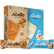 NuGo Protein Bar, Vanilla Yogurt, 11g Protein, 170 Calories, Gluten Free, 1.76 Ounce each, 15 Count (Pack of 1)