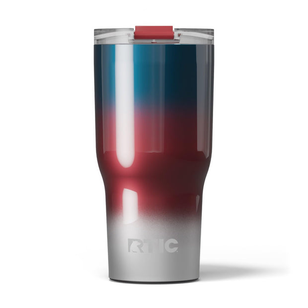 RTIC 30oz Essential Tumbler with Lid, Insulated, Stainless Steel, Metal, Double Wall Vacuum-Insulation, Ceramic Lined, Travel Cup for Iced Coffee, Tea, Hot and Cold Drink, Graphite